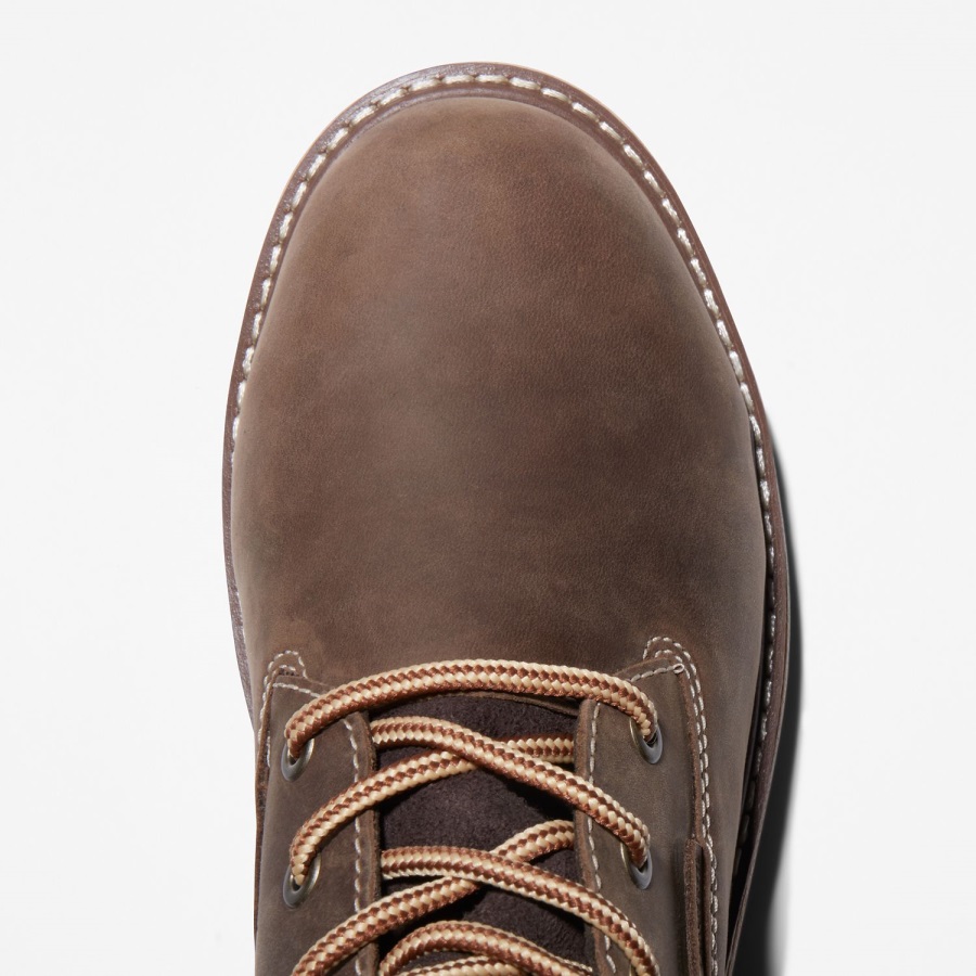 Brown Full-Grain Women's Hightower 6 Alloy Toe Waterproof Work Boot Timberland Ireland