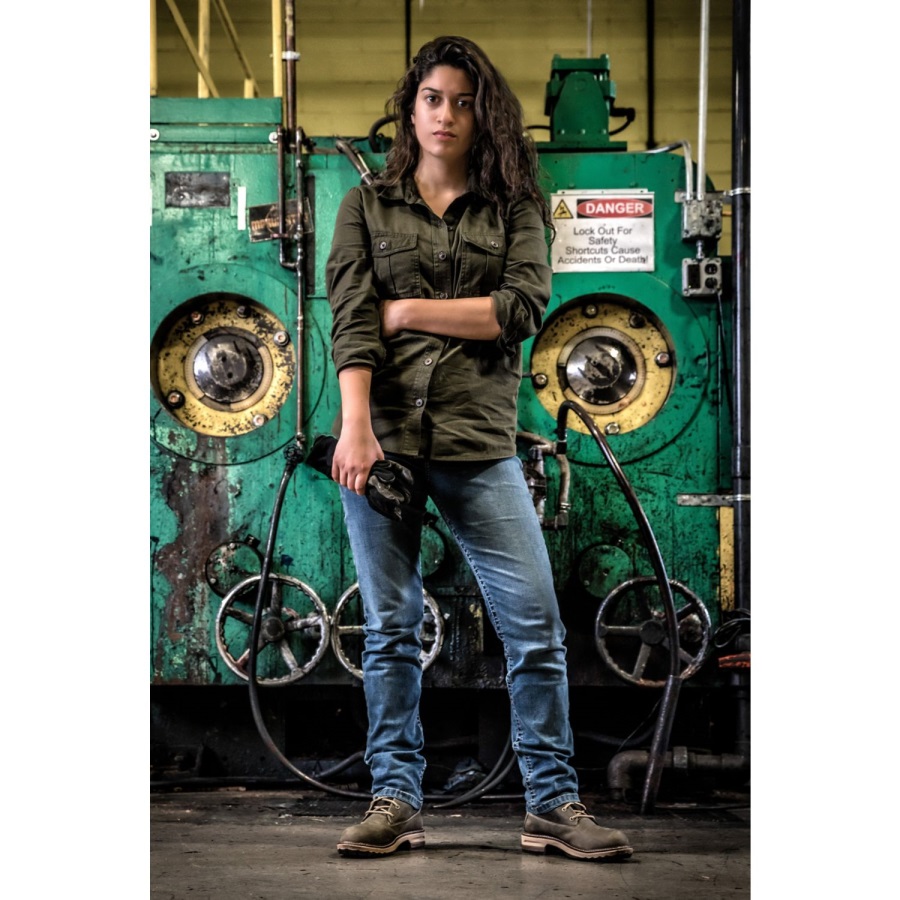 Brown Full-Grain Women's Hightower 6 Alloy Toe Waterproof Work Boot Timberland Ireland