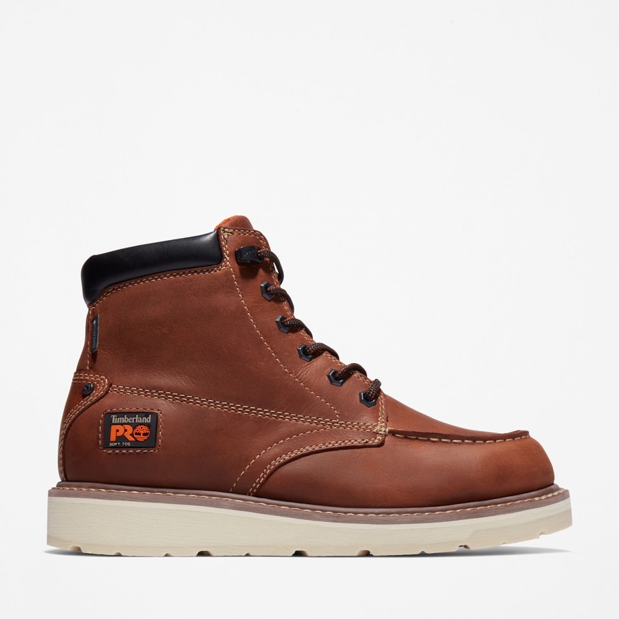 Brown Men's Gridworks 6 Waterproof Work Boot Timberland Ireland