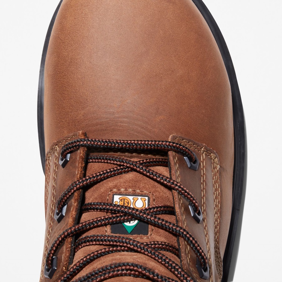 Brown Men's Pro Ballast 6-Inch Comp-Toe Work Boots Timberland Ireland
