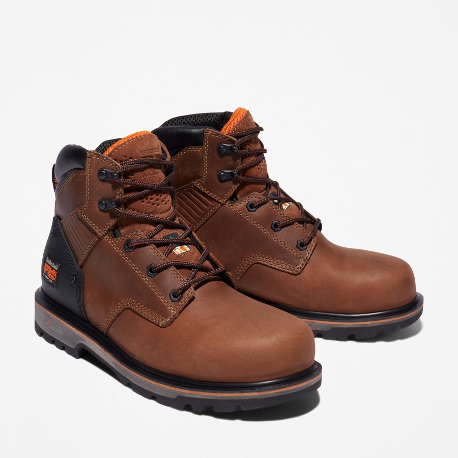 Brown Men's Pro Ballast 6-Inch Comp-Toe Work Boots Timberland Ireland