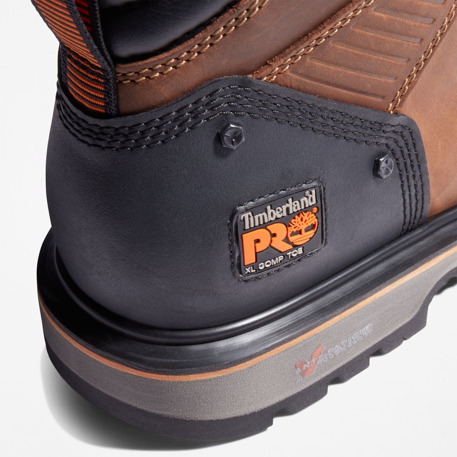 Brown Men's Pro Ballast 6-Inch Comp-Toe Work Boots Timberland Ireland