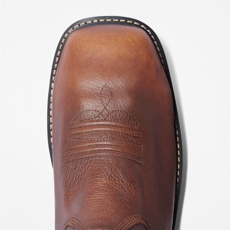 Brown Men's True Grit Met Guard Composite Toe Waterproof Work Boot Timberland Ireland