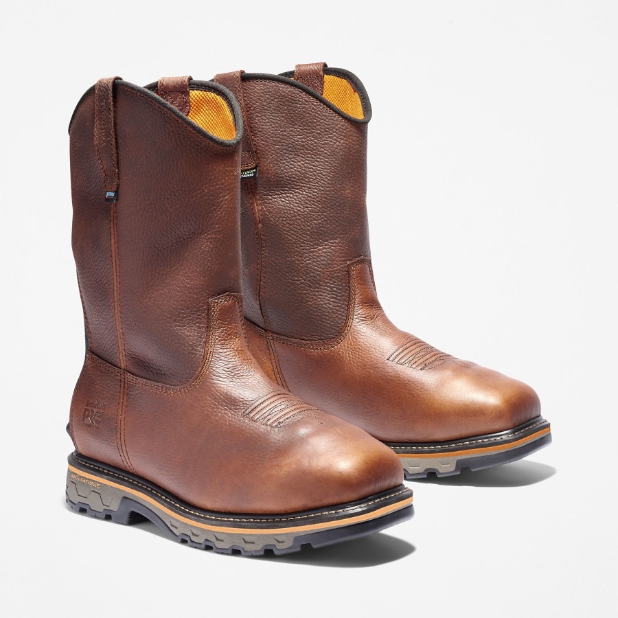 Brown Men's True Grit Met Guard Composite Toe Waterproof Work Boot Timberland Ireland