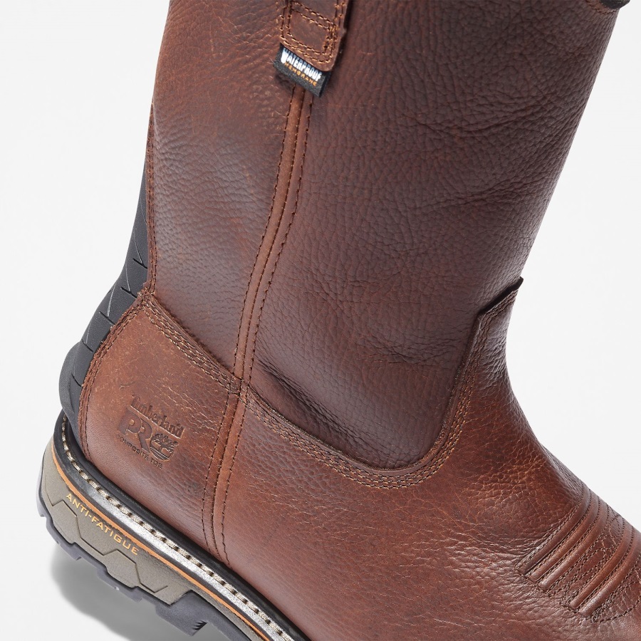 Brown Men's True Grit Met Guard Composite Toe Waterproof Work Boot Timberland Ireland