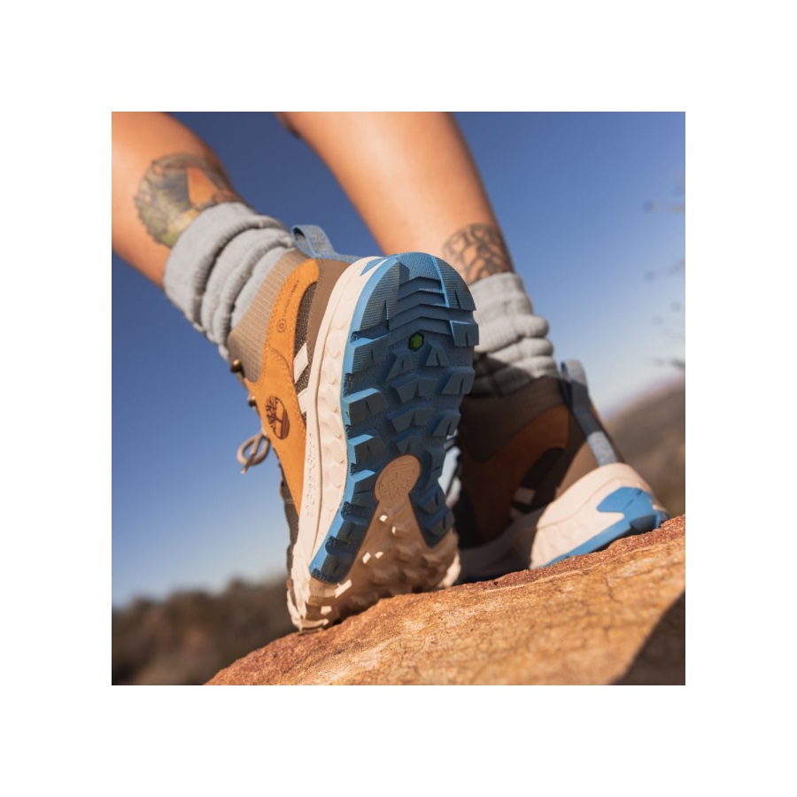 Brown Nubuck Women's Trailquest Waterproof Hiking Boots Timberland Ireland