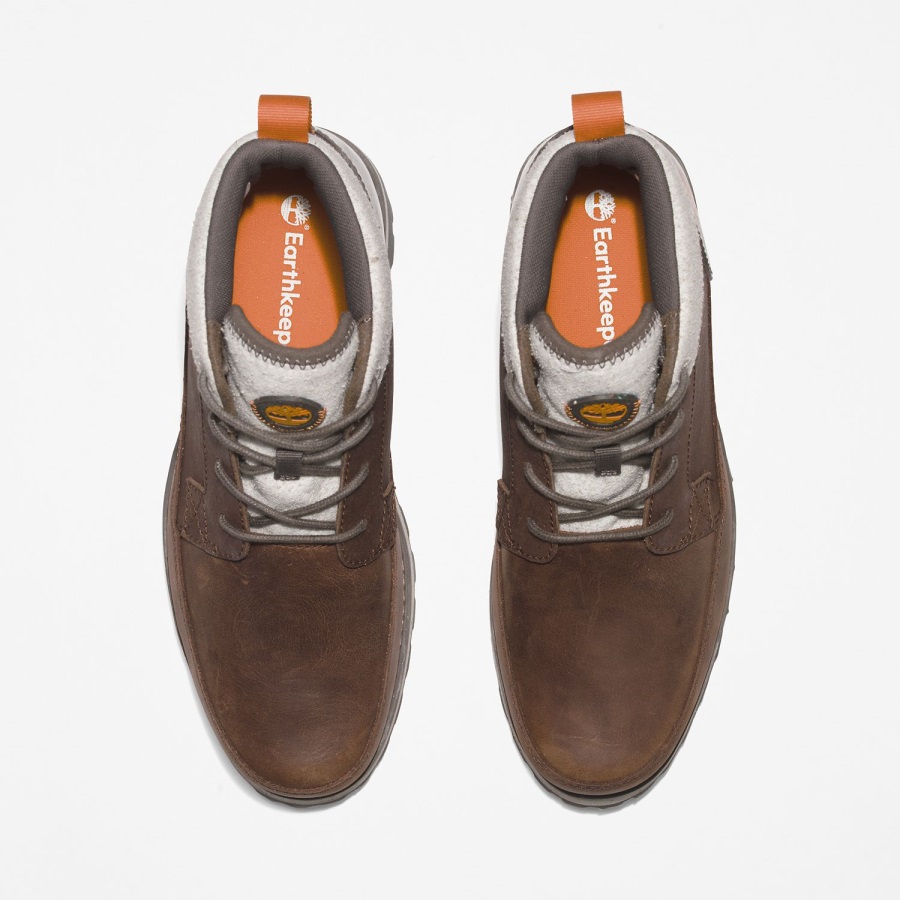 Brown Recycled Leather Timberland Ireland Men's Timbercycle Ek Chukka Boots