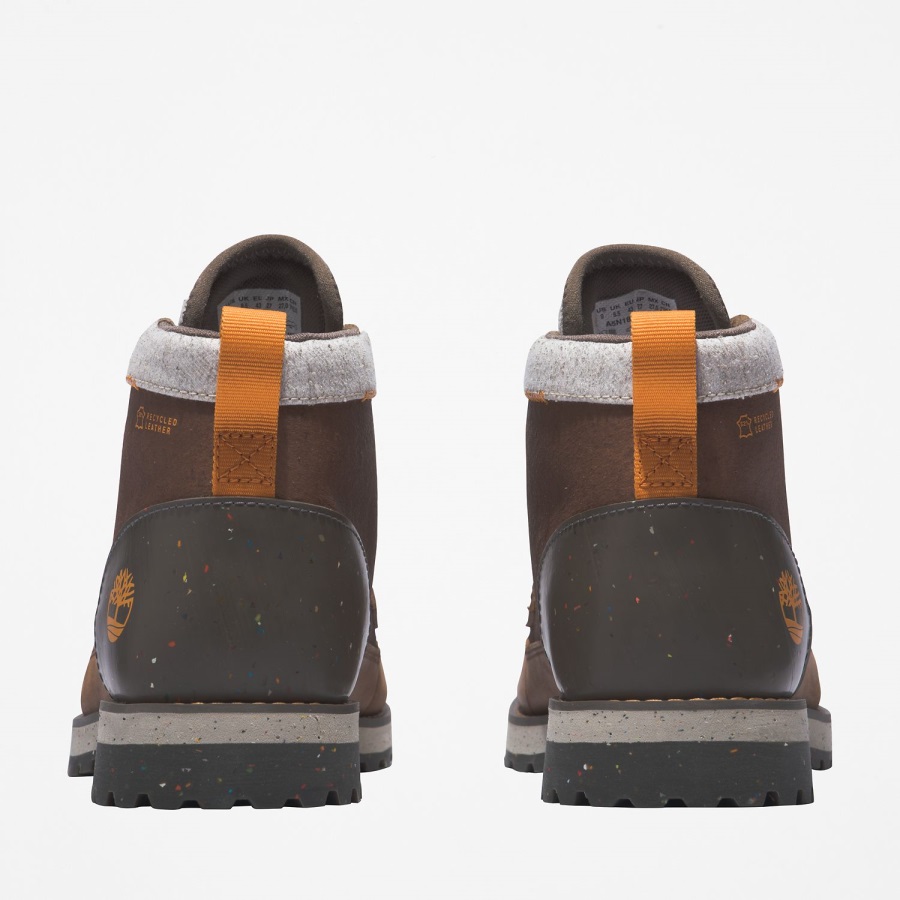 Brown Recycled Leather Timberland Ireland Men's Timbercycle Ek Chukka Boots