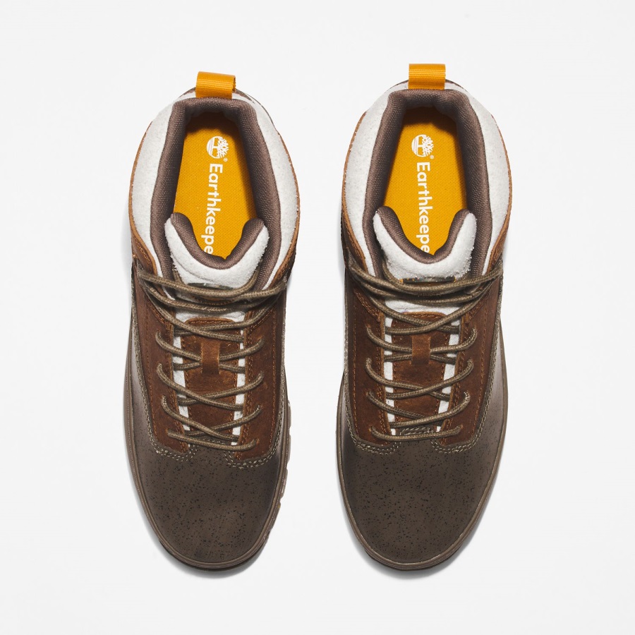 Brown Recycled Leather Timberland Ireland Men's Timbercycle Ek Hiking Boots