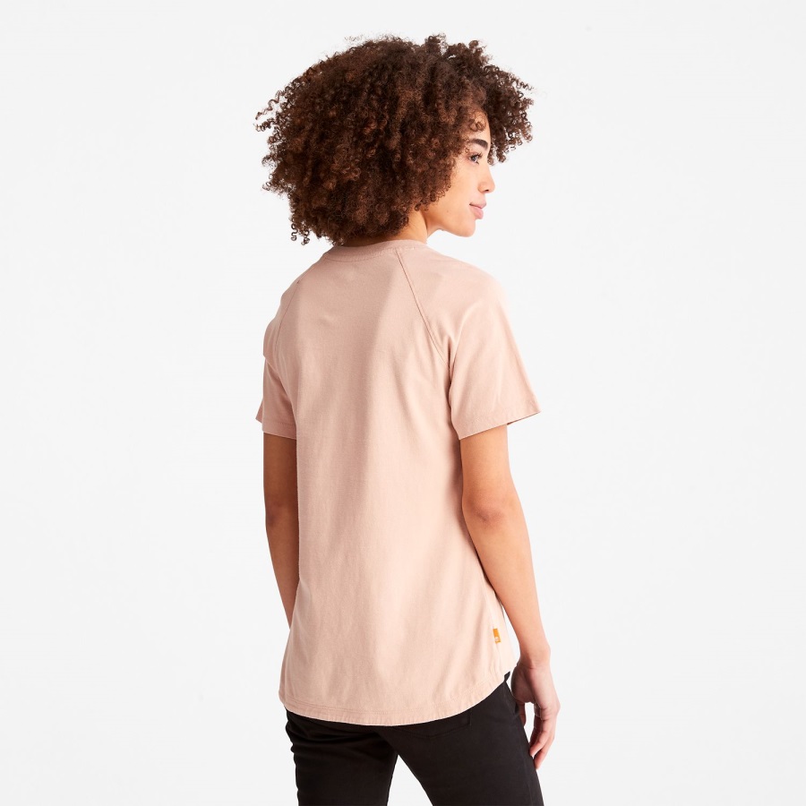 Cameo Rose Timberland Ireland Women's Logo T-Shirt
