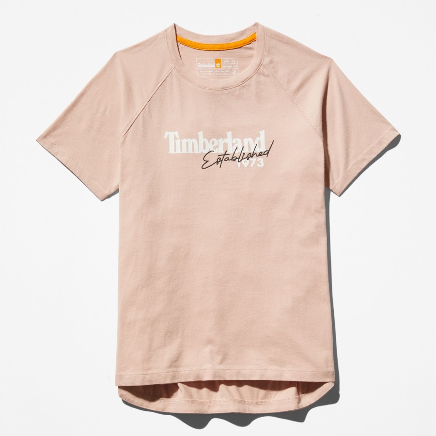 Cameo Rose Timberland Ireland Women's Logo T-Shirt
