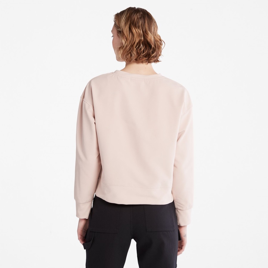Cameo Rose Women's Timberloop Hybrid Sweatshirt Timberland Ireland