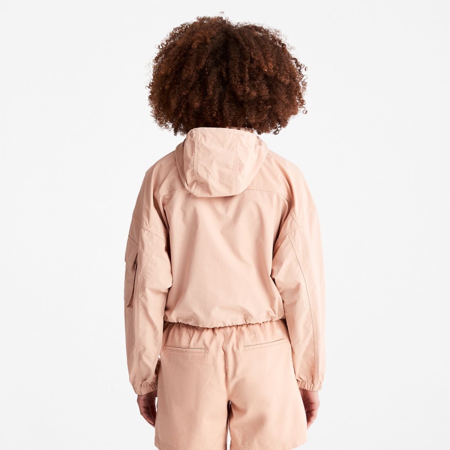 Cameo Rose Women's Water-Repellent Street Cropped Anorak Timberland Ireland