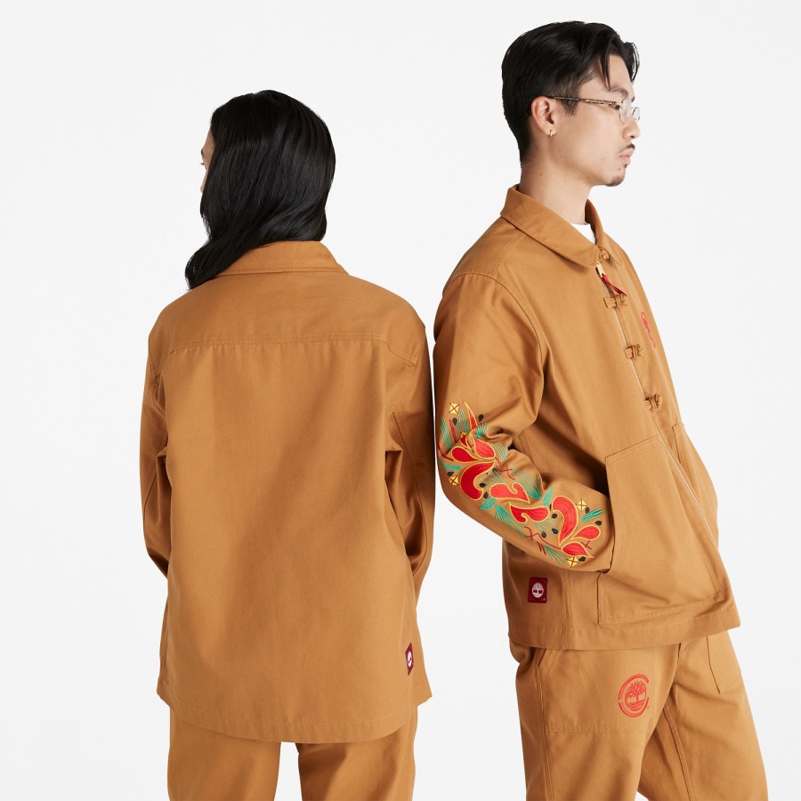 Clot X Duck Canvas Chore Jacket Timberland Ireland Wheat