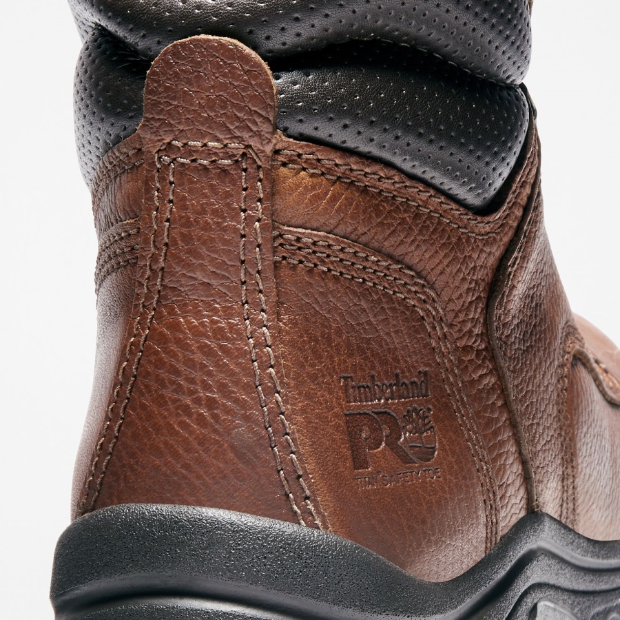 Coffee Full-Grain Women's Titan 6 Alloy Toe Work Boot Timberland Ireland