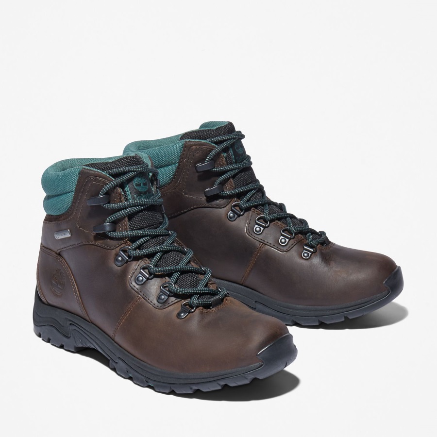 Dark Brown Full-Grain Women's Mt Maddsen Waterproof Hiking Boots Timberland Ireland