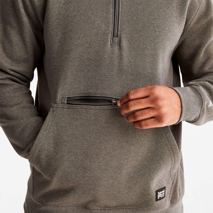 Dark Charcoal Heather Men's Pro Hood Honcho Hd Hoodie Timberland Ireland