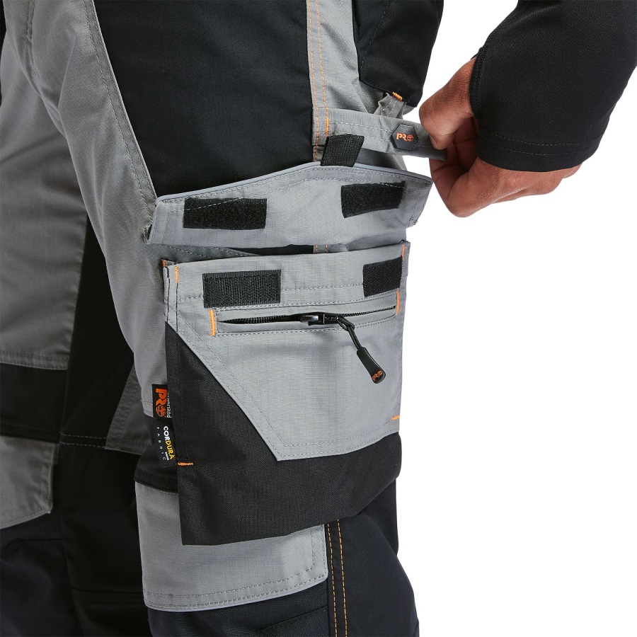 Dark Grey Timberland Ireland Men's Pro Interax Work Pants