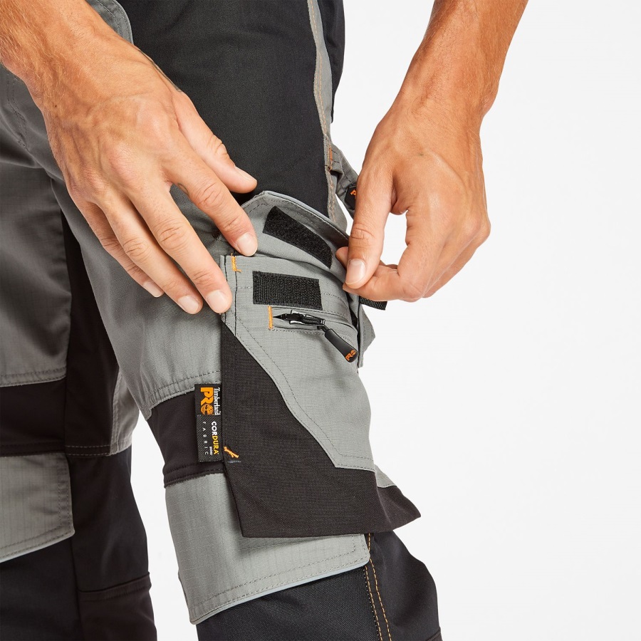 Dark Grey Timberland Ireland Men's Pro Interax Work Pants