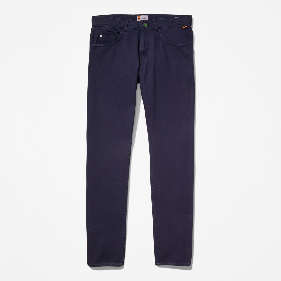 Dark Indigo Men's Outdoor Heritage Ek+ Garment-Dyed Jeans Timberland Ireland