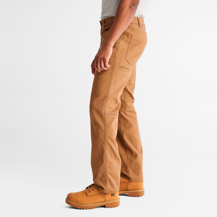 Dark Wheat Men's Pro Ironhide Flex Utility Pants Timberland Ireland