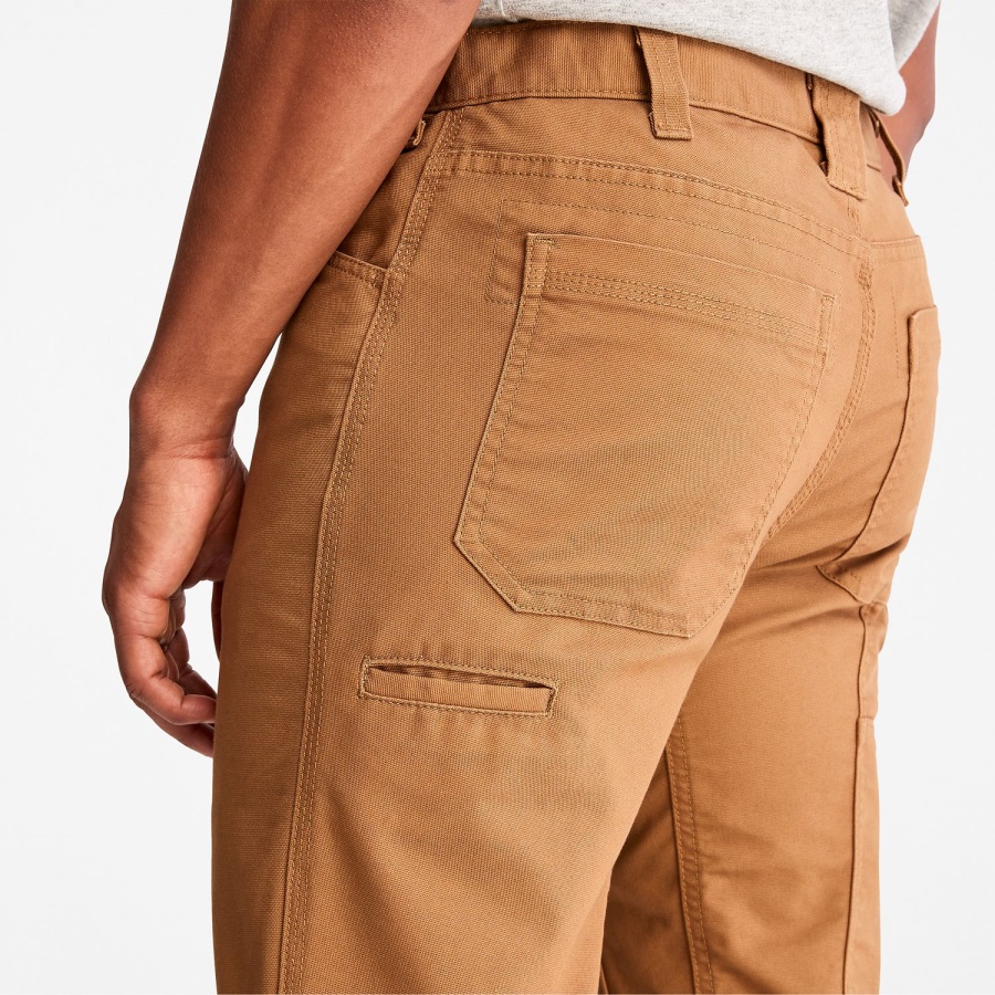 Dark Wheat Men's Pro Ironhide Flex Utility Pants Timberland Ireland
