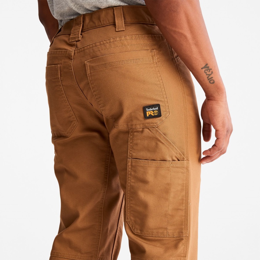 Dark Wheat Men's Pro Ironhide Flex Utility Pants Timberland Ireland