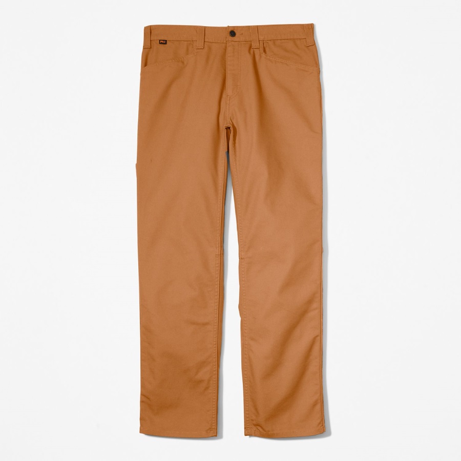 Dark Wheat Men's Pro Ironhide Flex Utility Pants Timberland Ireland