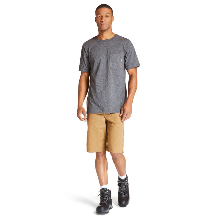 Dark Wheat Men's Work Warrior Utility Shorts Timberland Ireland