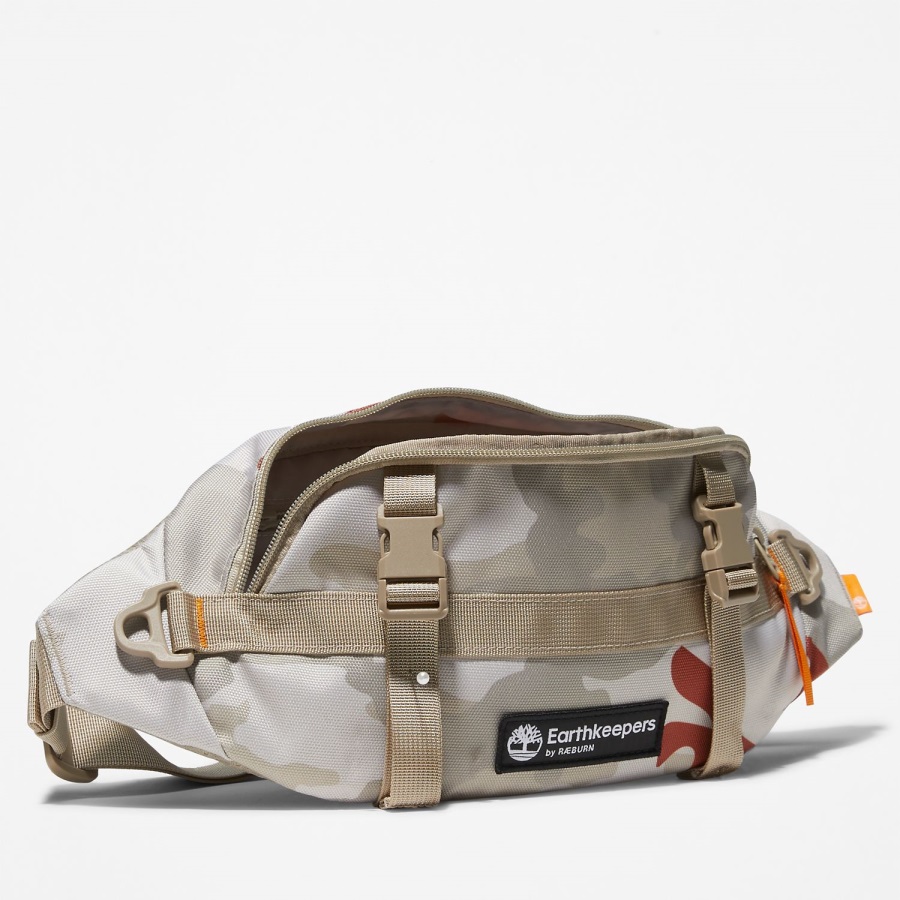 Earthkeepers By Raeburn Sling Bag 1973 EK House Camo Print Timberland Ireland