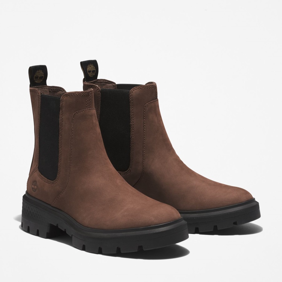 Full-Grain Women's Cortina Valley Chelsea Boots Timberland Ireland