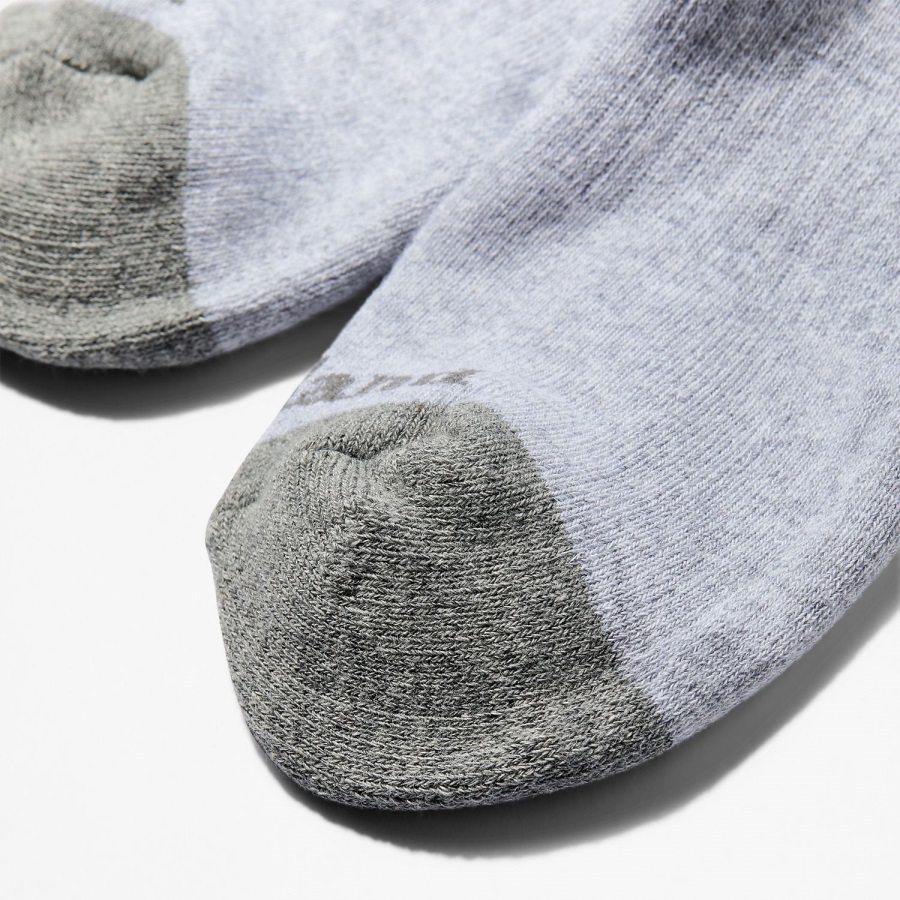 Grey Timberland Ireland Men's Essential Crew Socks (3-Pack)
