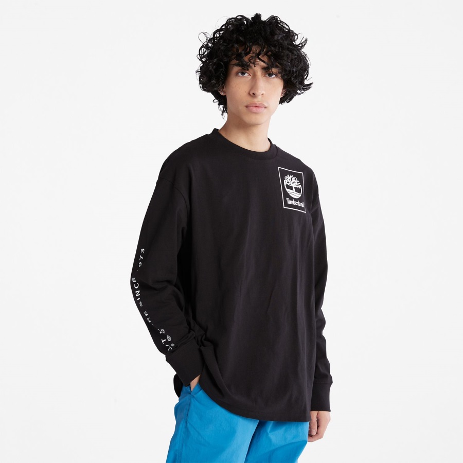 Heavyweight Back-Graphic Long-Sleeve T-Shirt Timberland Ireland