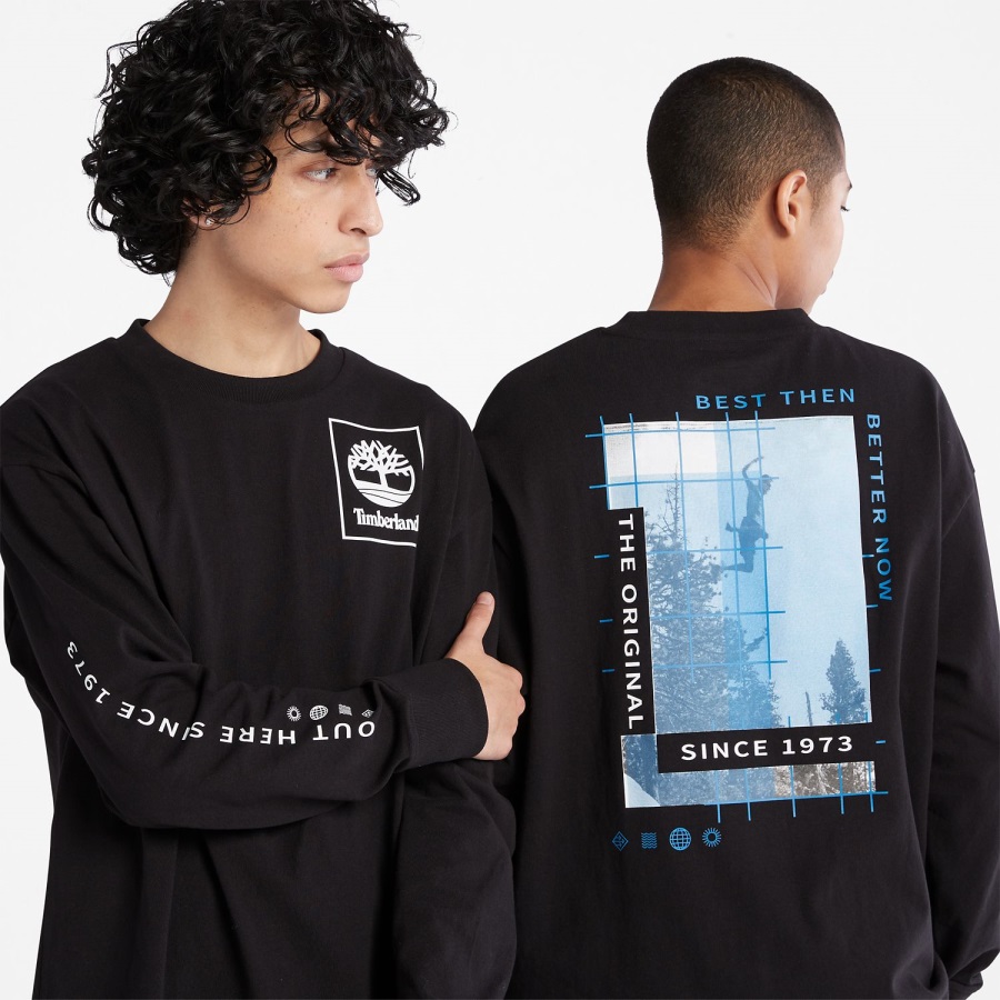Heavyweight Back-Graphic Long-Sleeve T-Shirt Timberland Ireland
