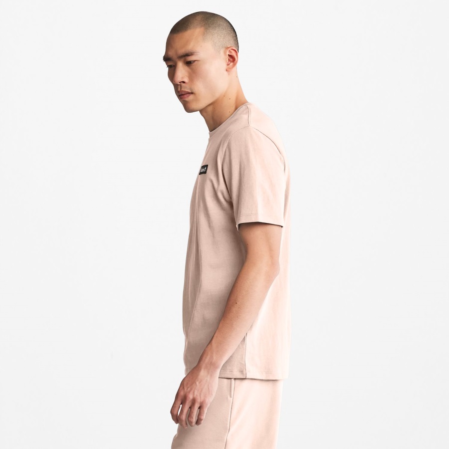 Heavyweight Logo T-Shirt Timberland Ireland Cameo Rose