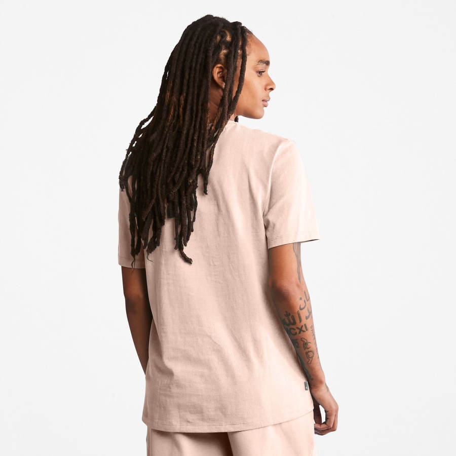 Heavyweight Logo T-Shirt Timberland Ireland Cameo Rose