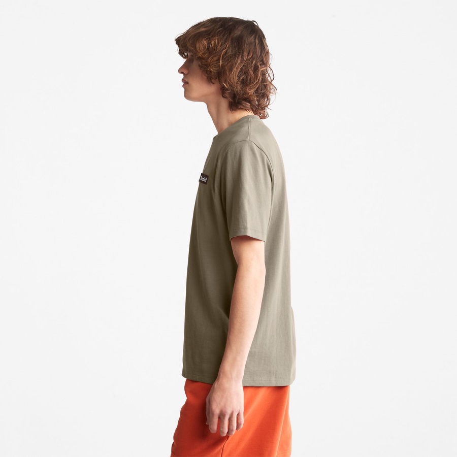 Heavyweight Logo T-Shirt Timberland Ireland Taupe