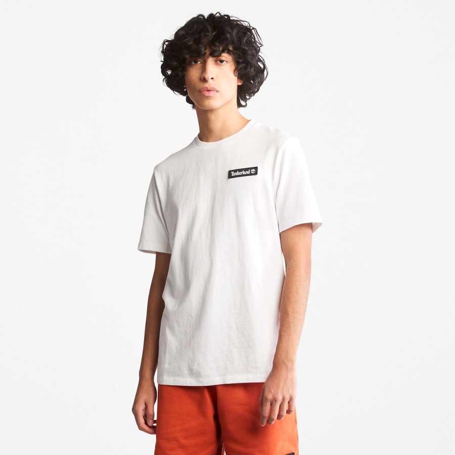 Heavyweight Logo T-Shirt White Timberland Ireland