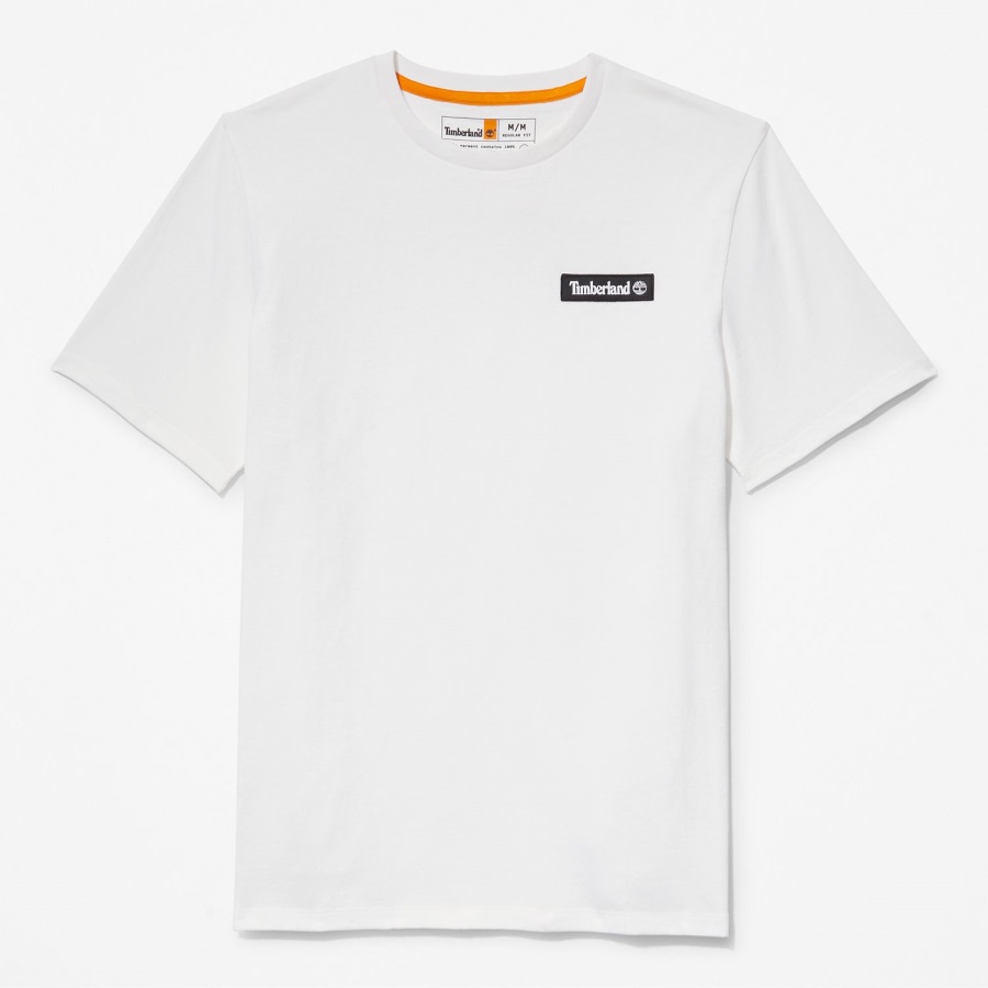 Heavyweight Logo T-Shirt White Timberland Ireland