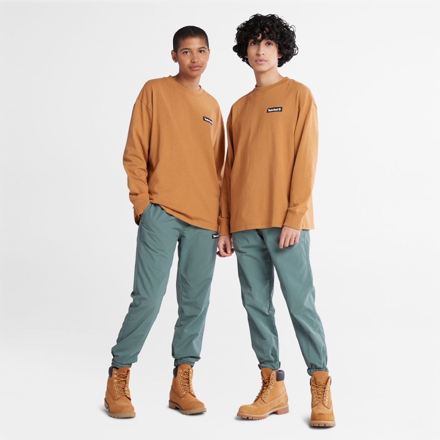 Heavyweight Long-Sleeve T-Shirt Wheat Timberland Ireland