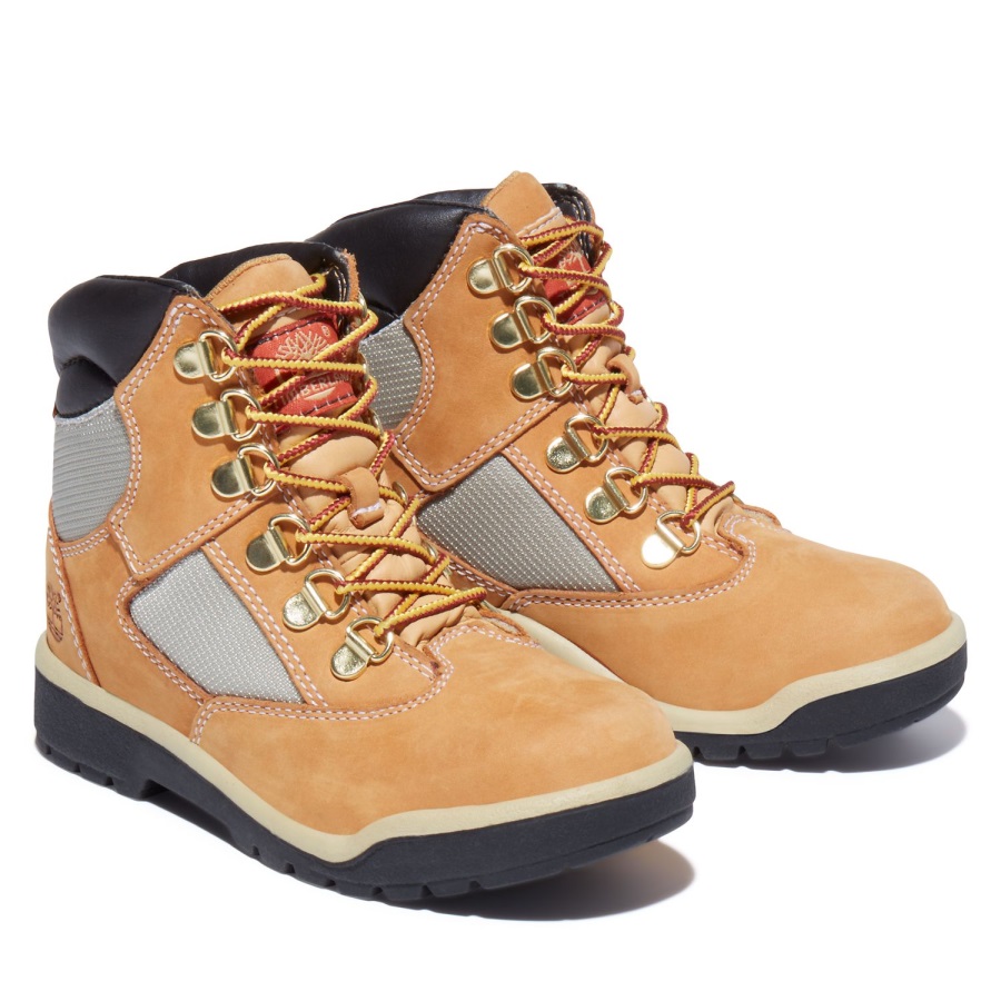 Junior 6-Inch Field Boot Wheat Nubuck Timberland Ireland