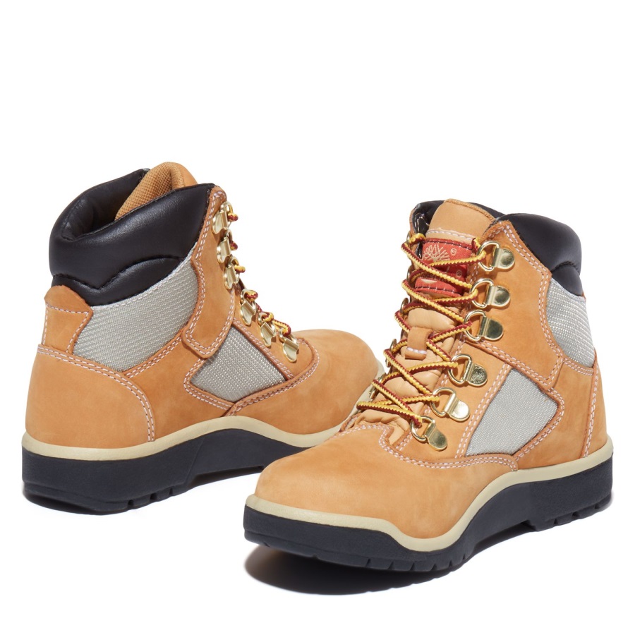 Junior 6-Inch Field Boot Wheat Nubuck Timberland Ireland