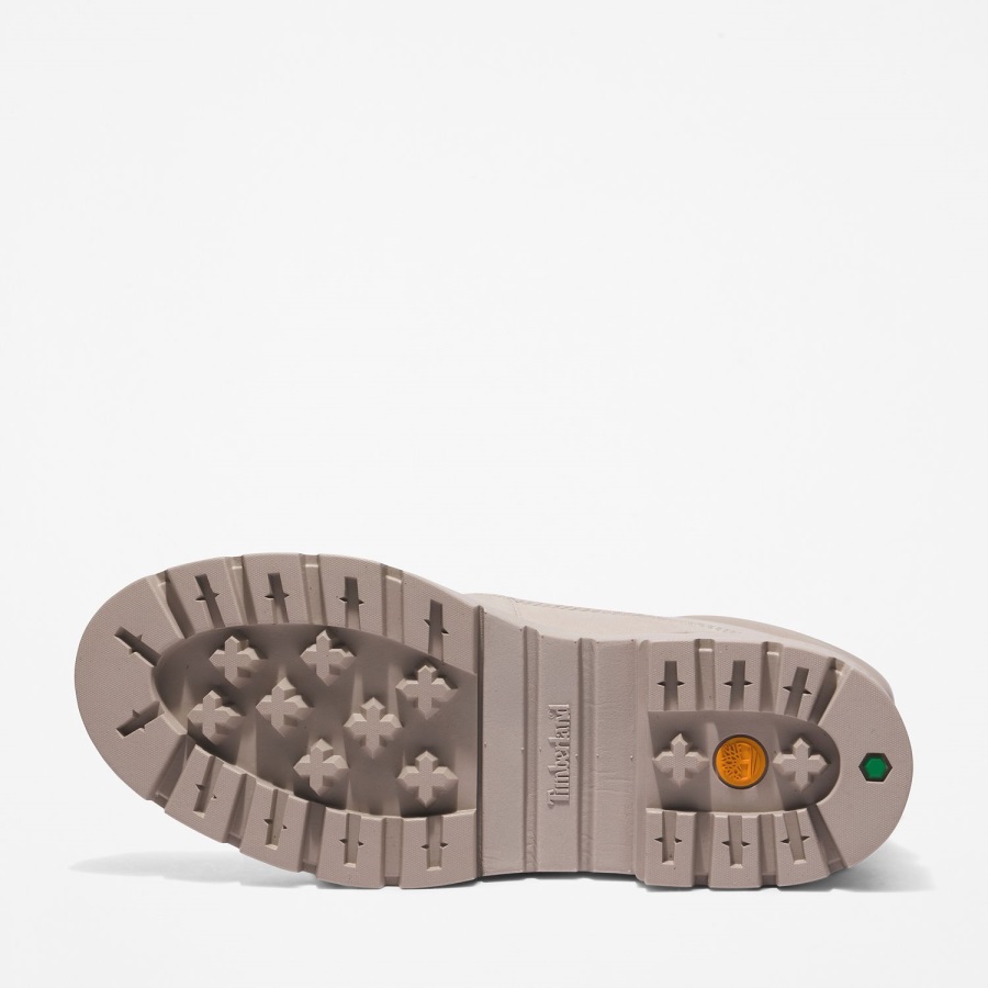 Light Taupe Nubuck Timberland Ireland Women's Cortina Valley 6-Inch Waterproof Boots