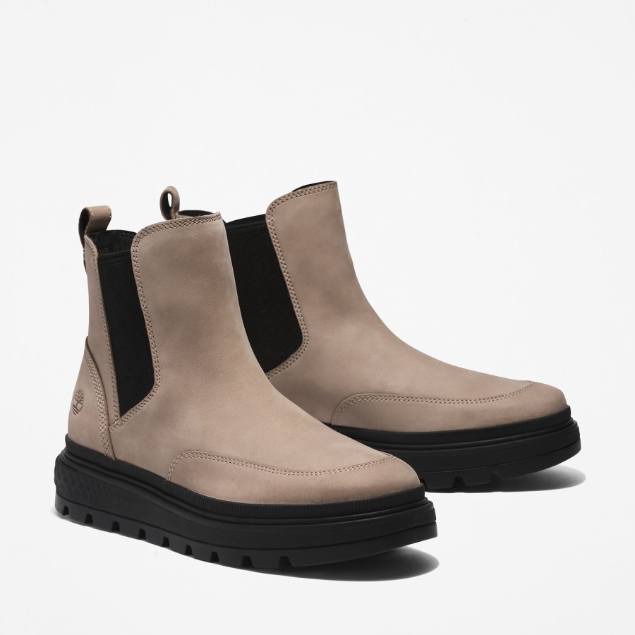 Light Taupe Nubuck Timberland Ireland Women's Greenstride Ray City Chelsea Boots