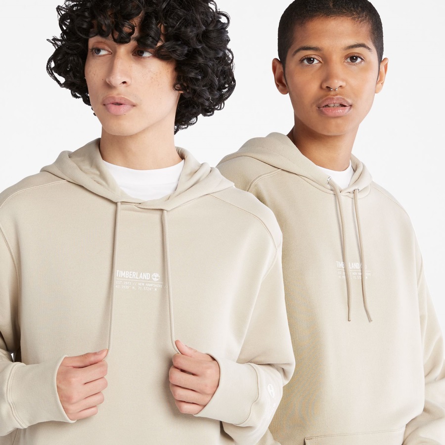 Luxe Comfort Hoodie Taupe Timberland Ireland