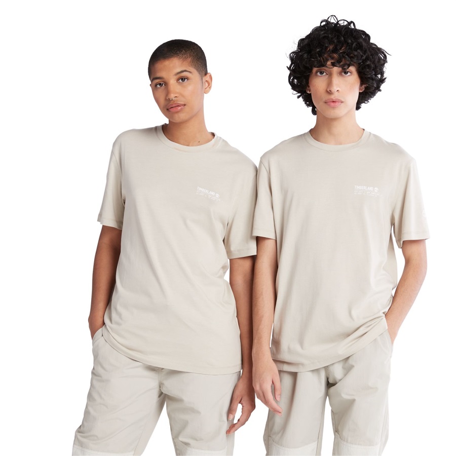 Luxe Comfort T-Shirt Taupe Timberland Ireland