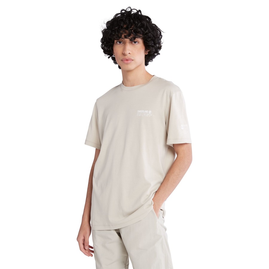 Luxe Comfort T-Shirt Taupe Timberland Ireland