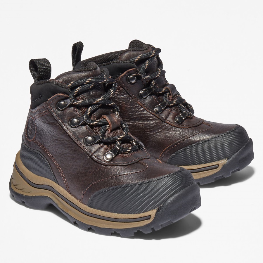 Medium Brown Full-Grain Toddler Waterproof Hiking Boots Timberland Ireland