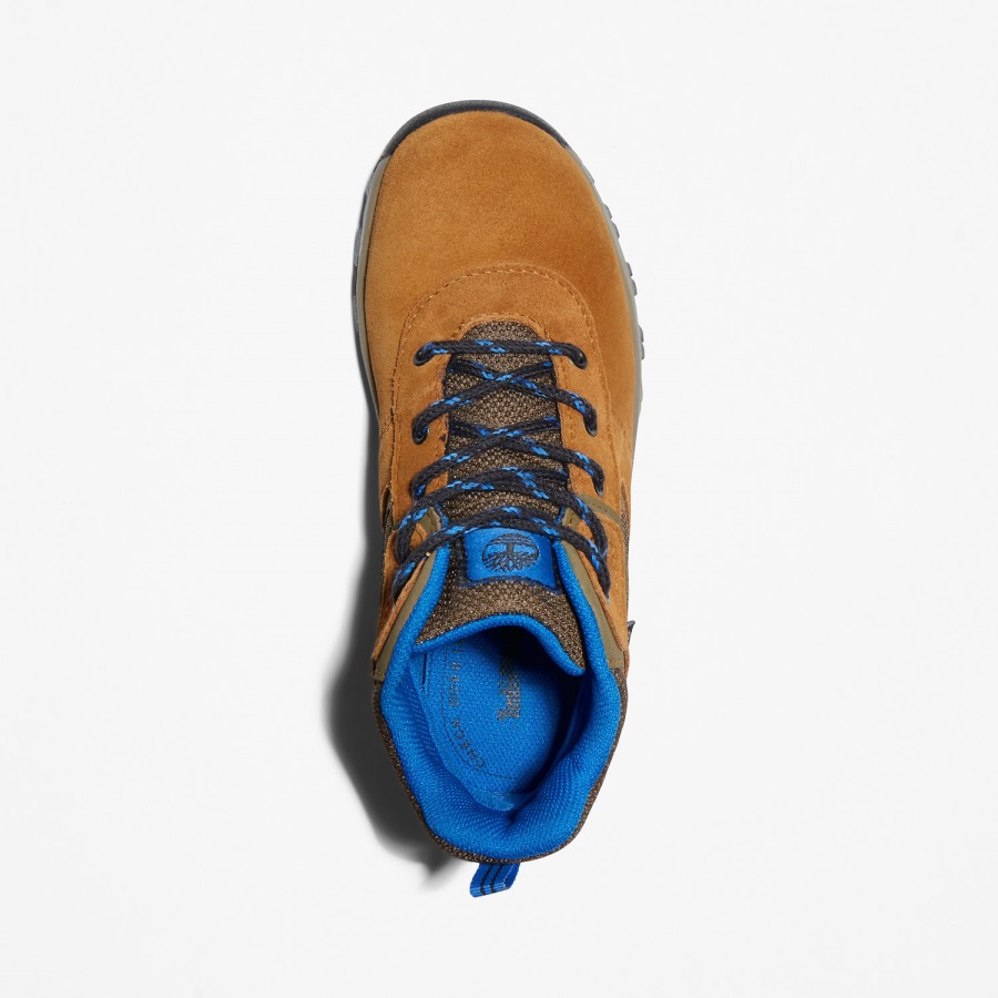 Medium Brown Suede Timberland Ireland Junior Mt Maddsen Waterproof Hiking Boots