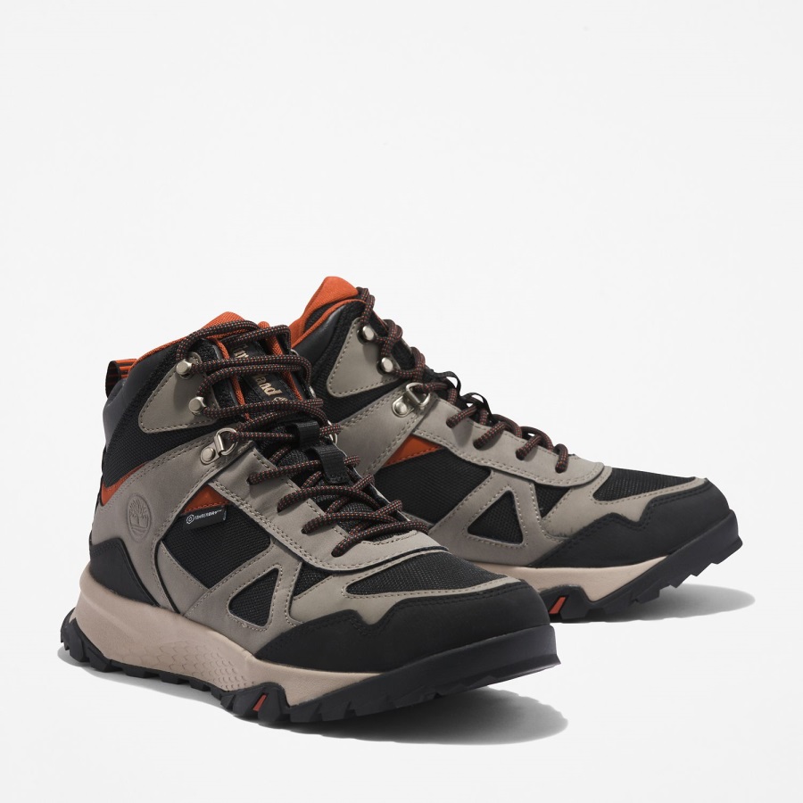 Medium Grey Timberland Ireland Men's Lincoln Peak Waterproof Hiking Boots